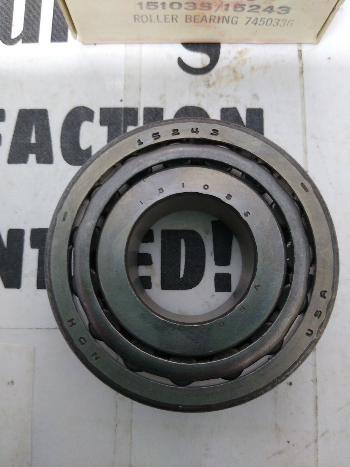 Delco NDH,#S-20 15103S/15243,Roller Bearing NOS
