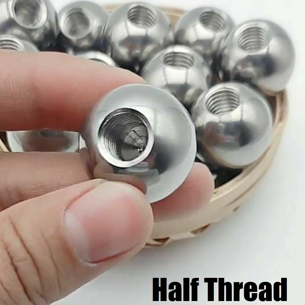 Stainless Steel Drilling Balls Female Thread M5 Blind Hole Ball Knob Nut ∅8-60mm