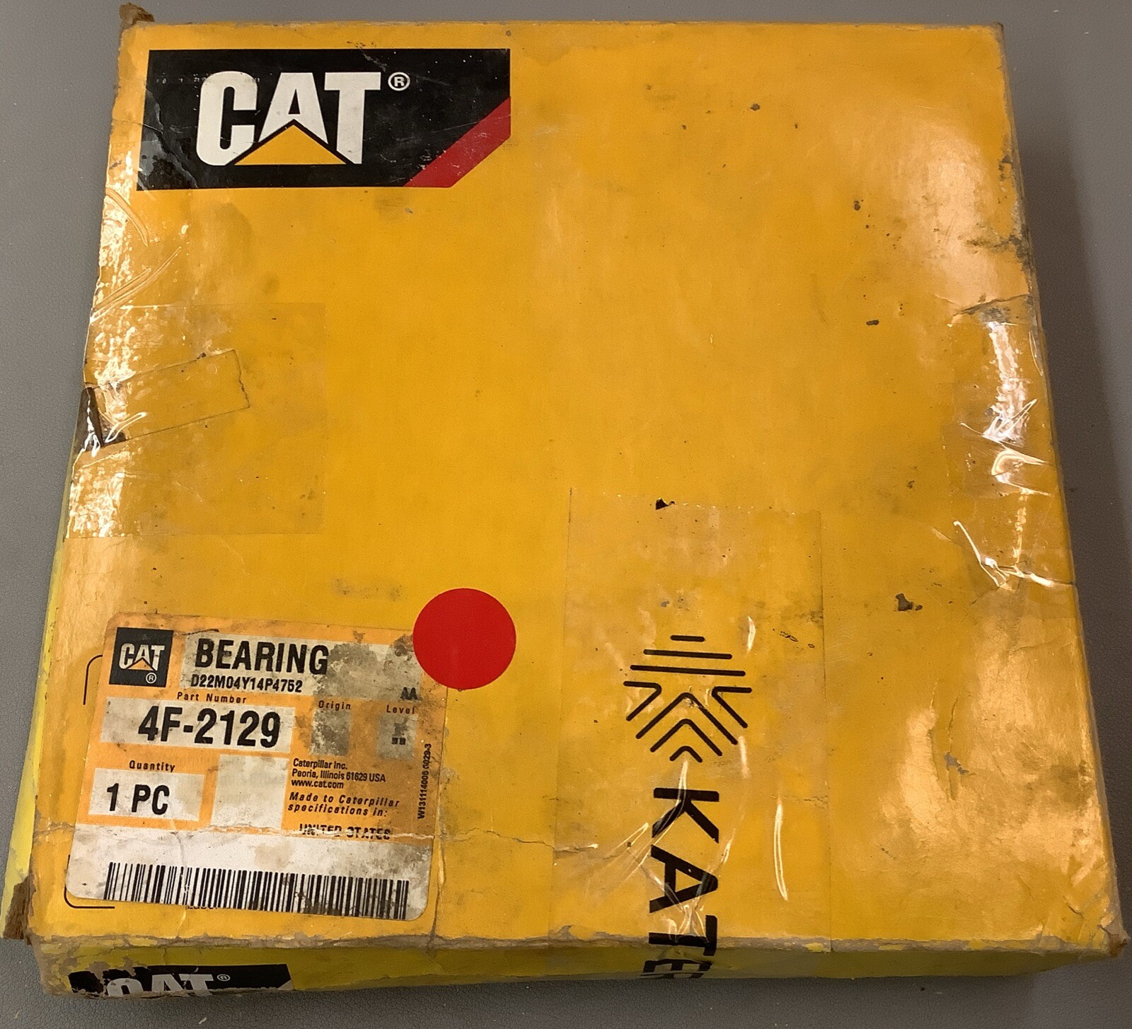 CAT 4F-2129 127mm Roller Ball Bearing for Tractor, Loader, GenSet See Desc (B464