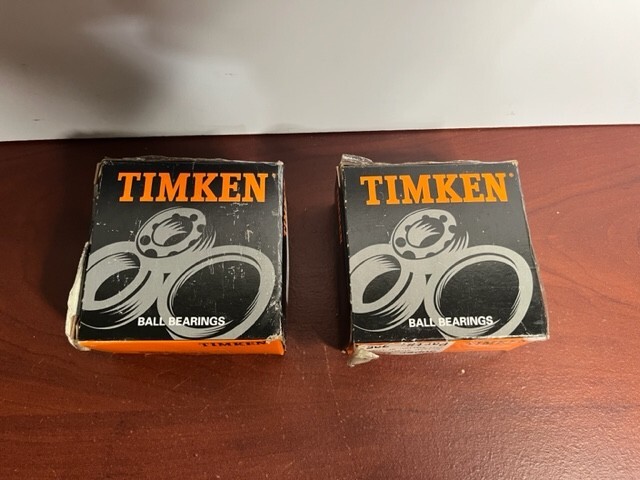 (2) TIMKEN 209KRR3 SINGLE ROW BALL BEARING NEW