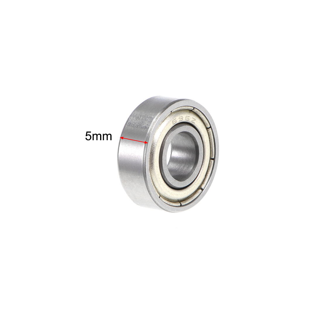 10Pcs 6x15x5mm Bearing ABEC-3 Ball Bearings 696ZZ