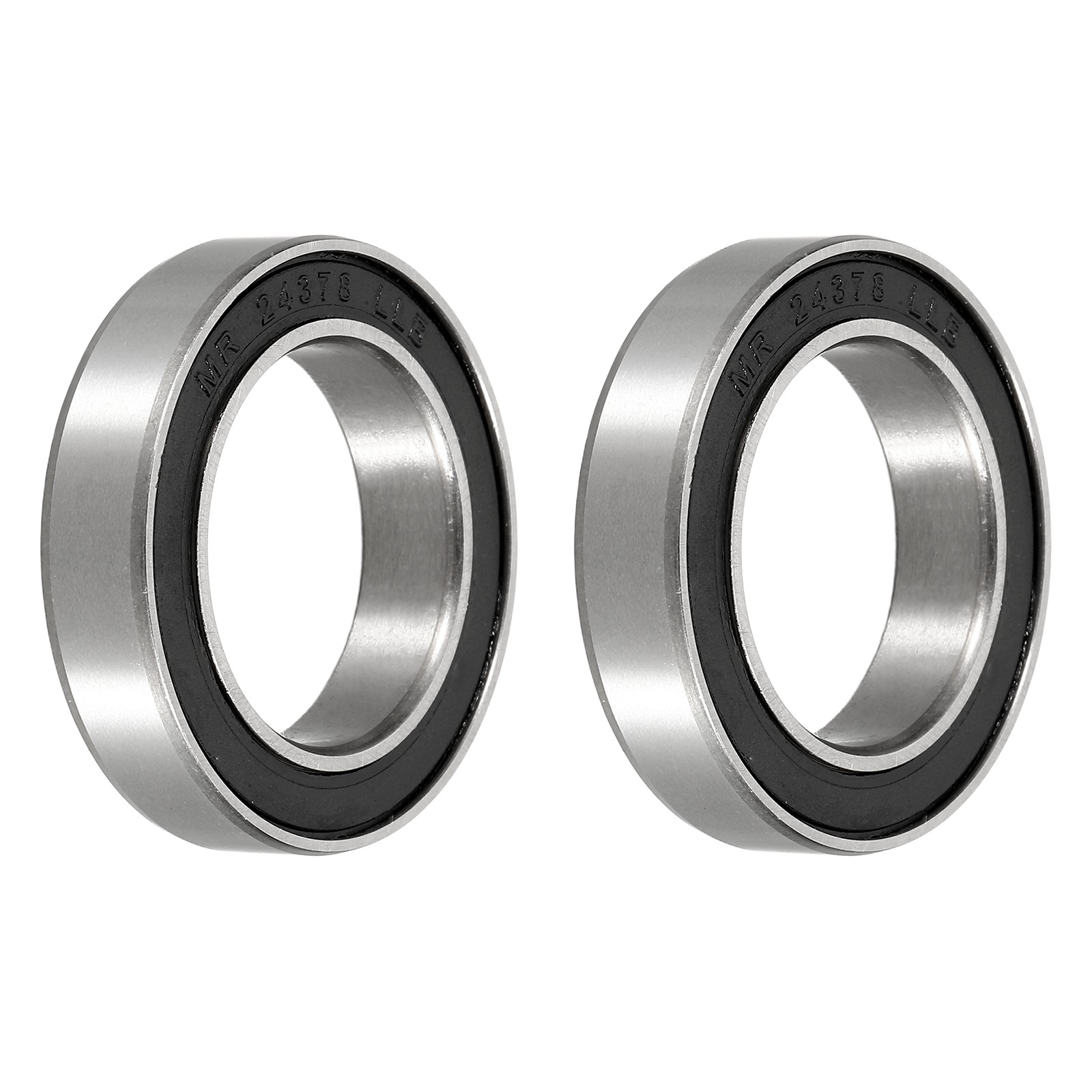 2 Pcs 24mm ID x 37mm OD 24378-2RS Non-Standard Ball Bearings 8mm Thickness