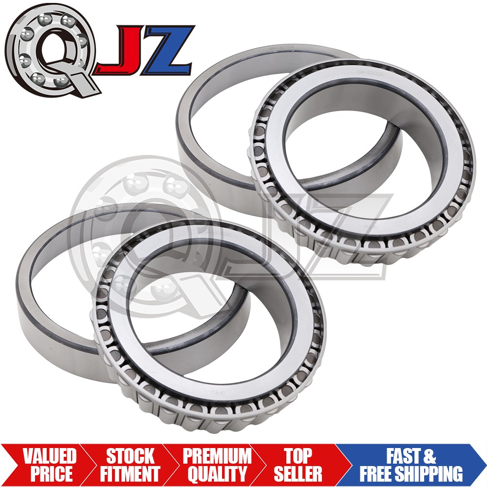 [2-Pack] 32026 Tapered Roller Bearing Set 130 mm x 200 mm x 45 mm (IDxODxW)