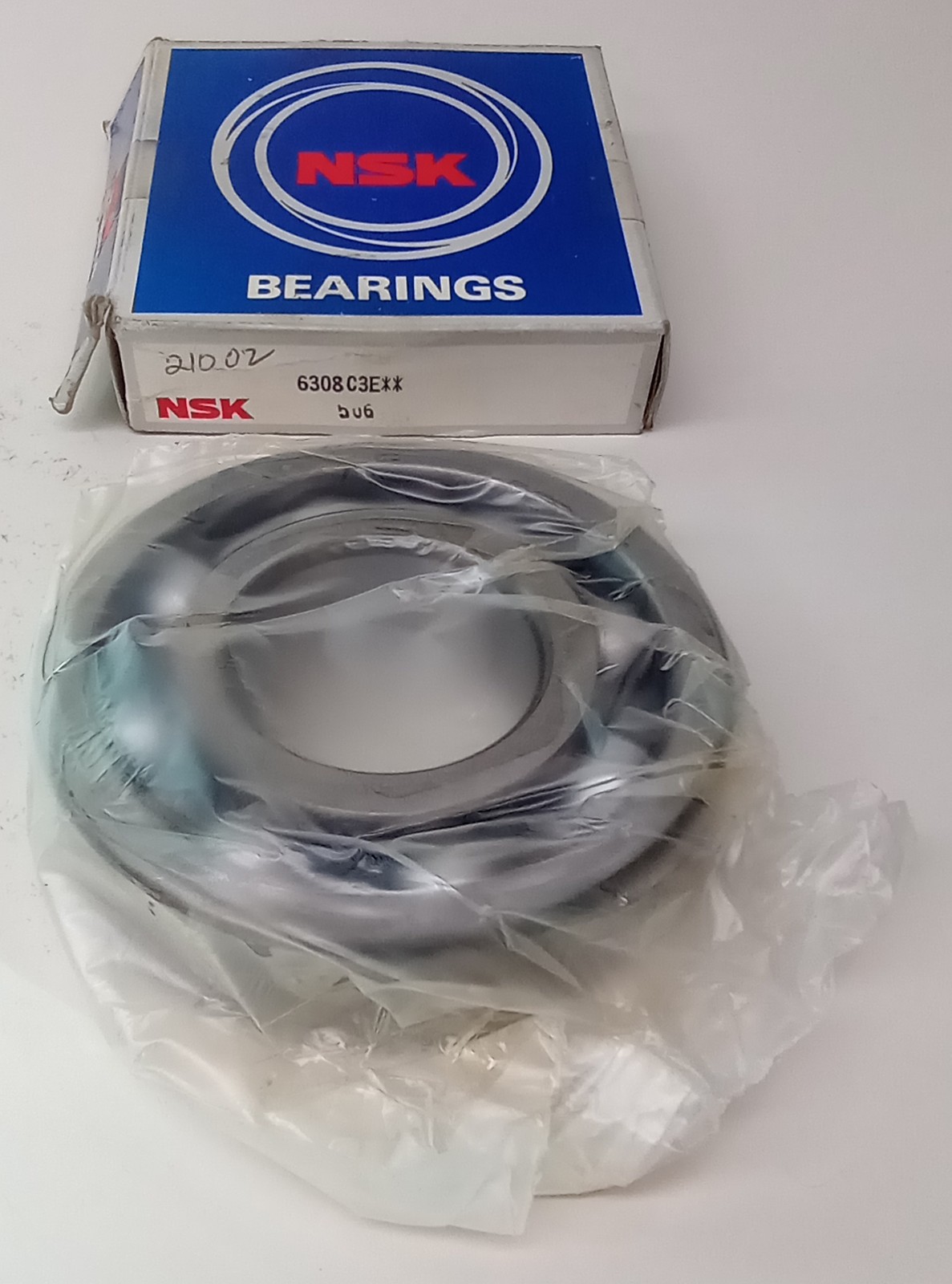NSK 6308C3E Ball Bearing Deep Groove 40 x 90 x 23mm 6308-C3-E