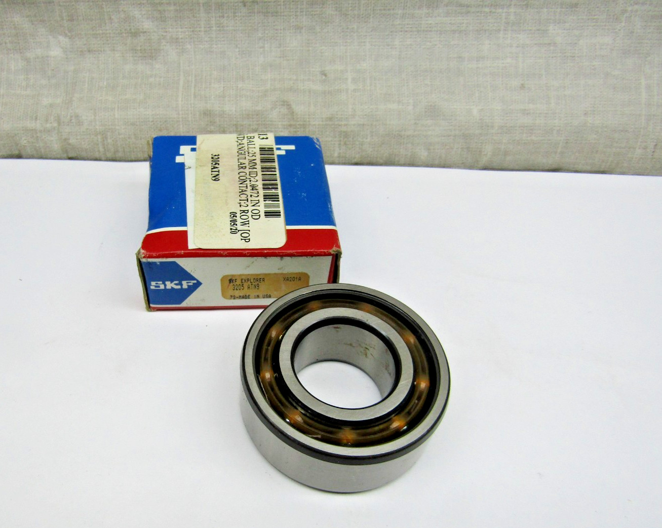 SKF 3205 ATN9 25mm X 52mm X 20.6mm Angular Contact Bearing