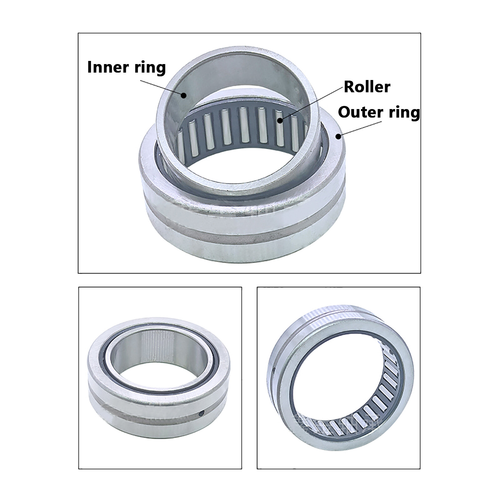NA4900 – NA6920 With Inner Ring Needle Roller Bearing ID 10-100mm OD 22-140mm