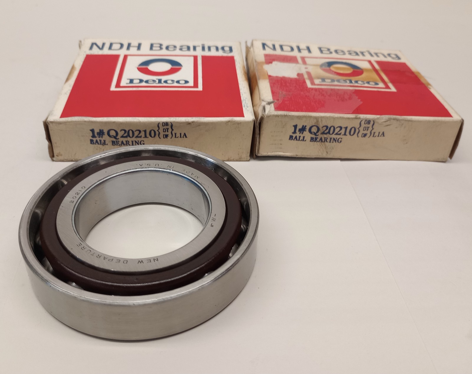 New Departure NDH Q20210 Ball Bearing USA (Pack of 2) 50x90x20mm ref# 7210B
