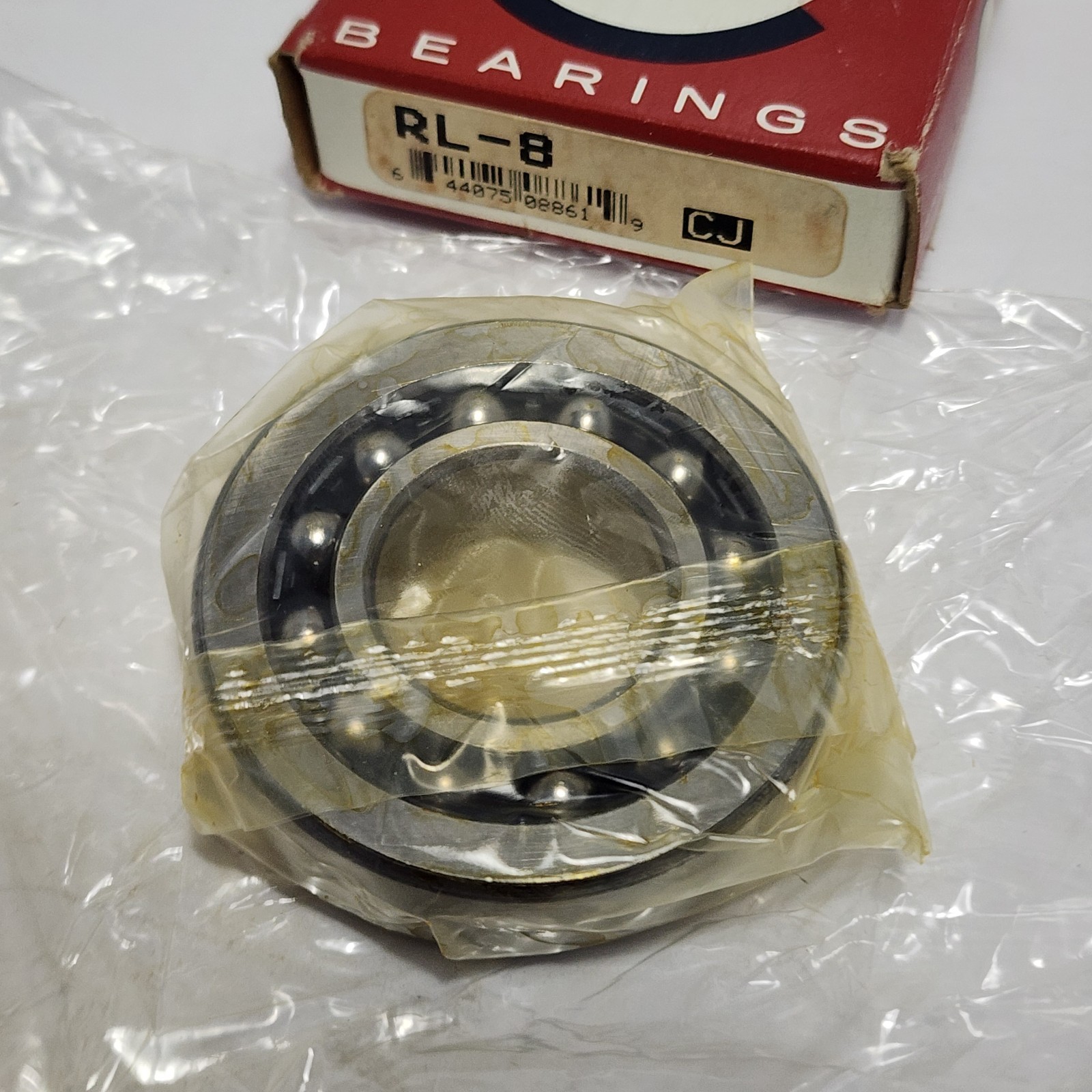 RL-8 / RL 8 Consolidated Ball Bearing – Straight Bore, 1.0000 in ID, 2.2500 in