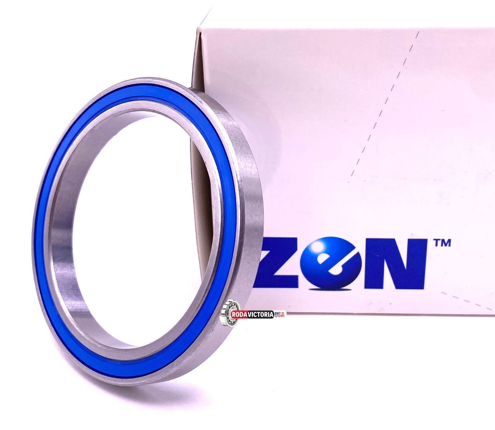 ZEN S61810 2RS Stainless Steel Ball Bearing, Rubber Sealed 50x65x7 mm