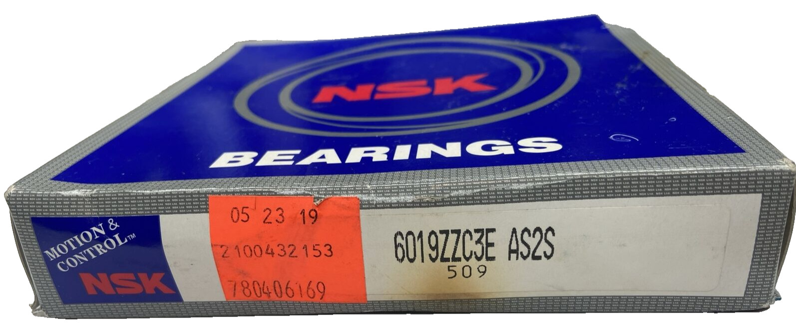 6019ZZC3E NSK Nippon Seiko 95 x 145 x 24 mm Deep Gr. Ball Single Row