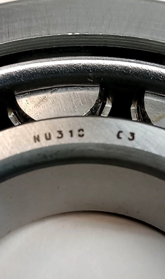 ZVL NU310 C3 Cylindrical Roller Bearing 50mm ID X 110mm OD X 27mm W NU310C3
