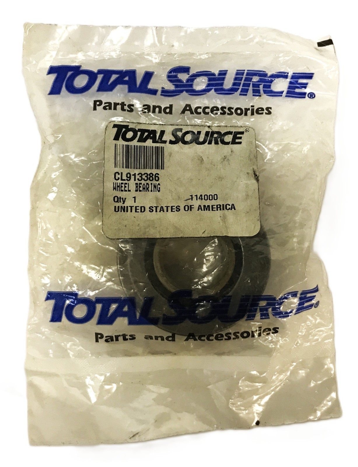 Total Source Forklift Clark Wheel Bearing CL913386 [Lot of 3] NOS