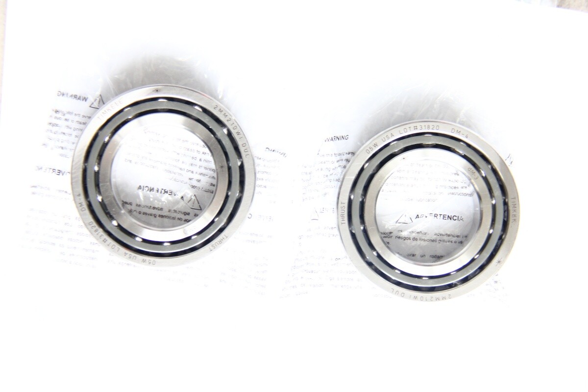 2x Super Precision Bearing Set for 2MM210WIDUL Timken Fafnir 2MM210WI DUL