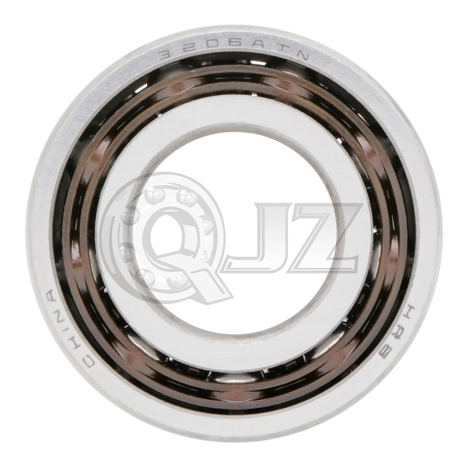 [Qty.100] 3206-OPEN C3 Angular Contact Ball Bearing [30mm Bore x 62mm x 23.8mm]