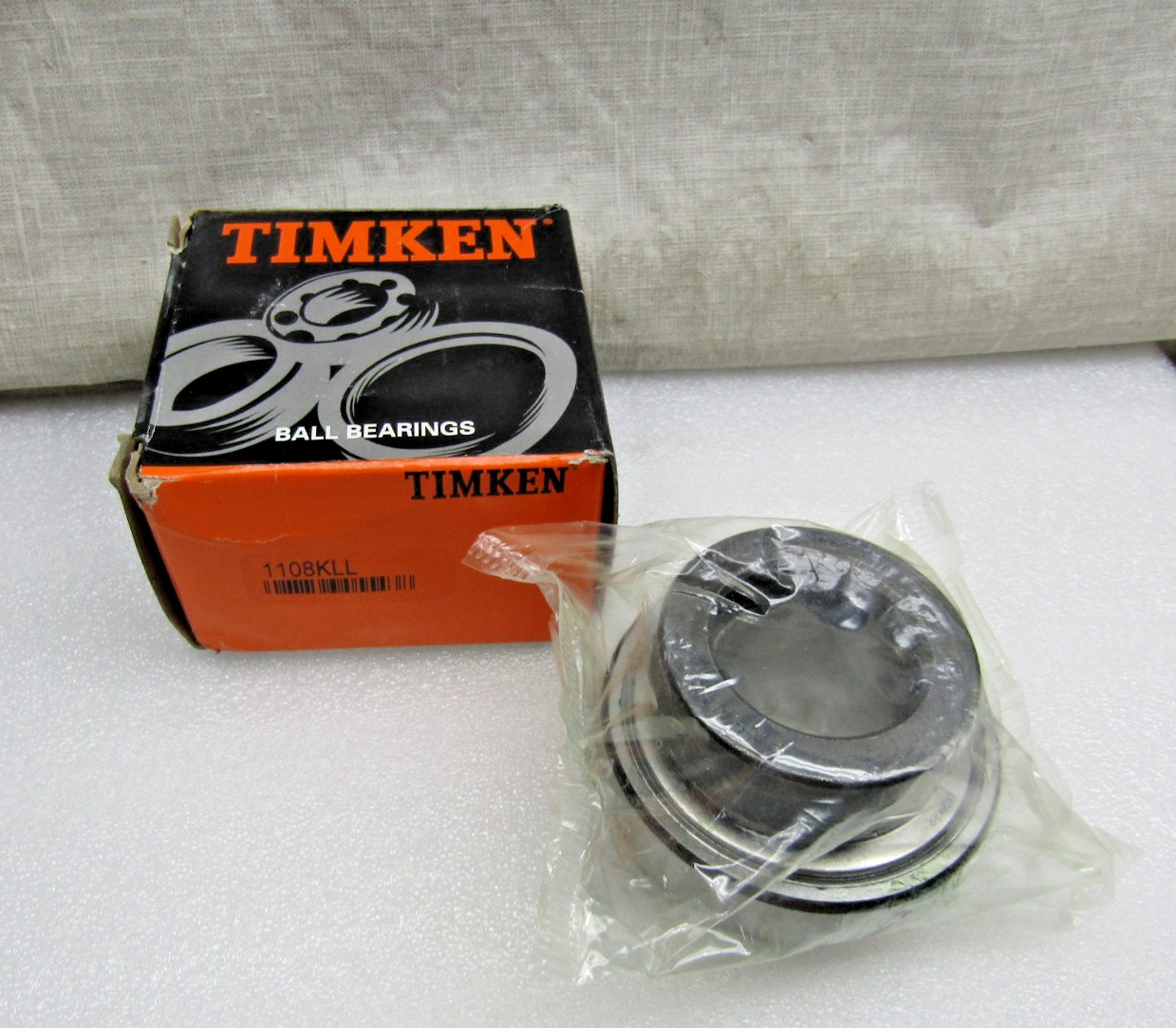 Timken 1108KLL + COL 1-1/2″ Insert Bearing with Locking Collar