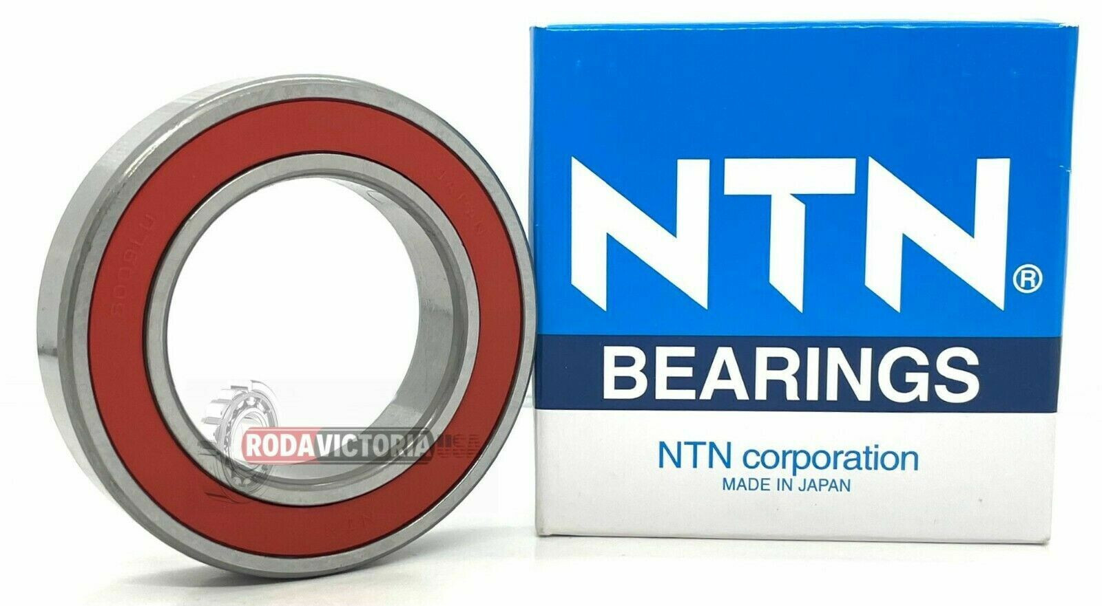 NTN JAPAN 6011 LLU C3 BALL BEARING, RUBBER SEALED 6011RS DDU LLB 55x90x18mm