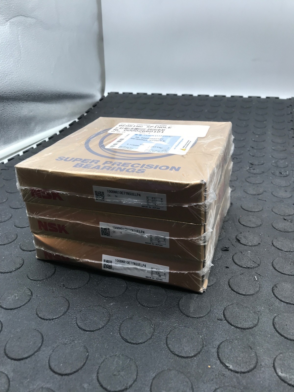 NSK 100BNR10ETYNSUELP4 Ultra High-Speed Angular Contact Bearing NEW (3‑Pack)