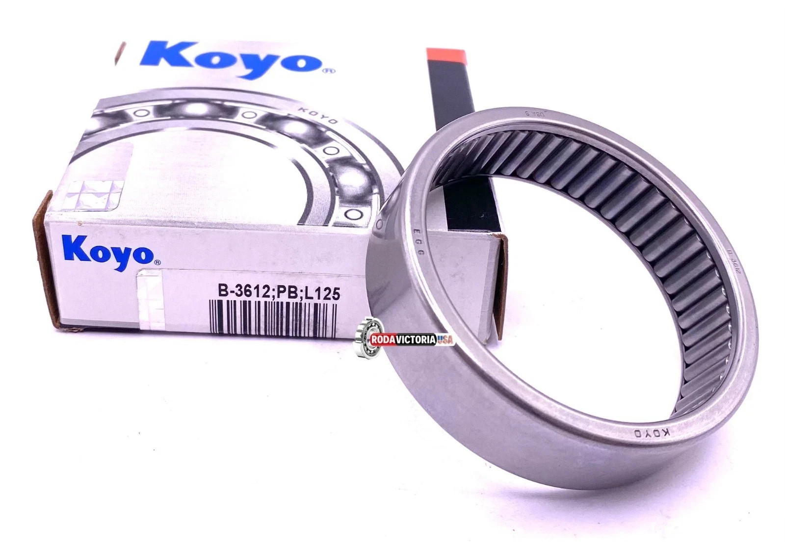KOYO USA B3612 Needle Roller Bearing ,Full Complement 2 1/4″ x 2 5/8″ x 3/4″