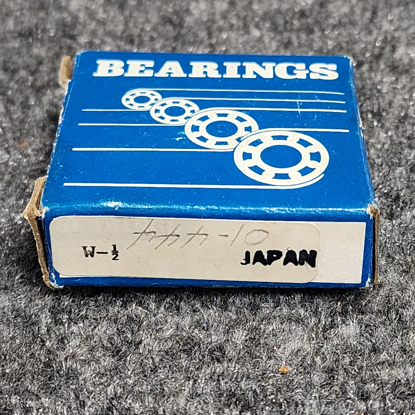 NTN W1/2 Grooved Race Thrust Ball Bearing ID 1/2″x1 9/32″x 5/8″ inch