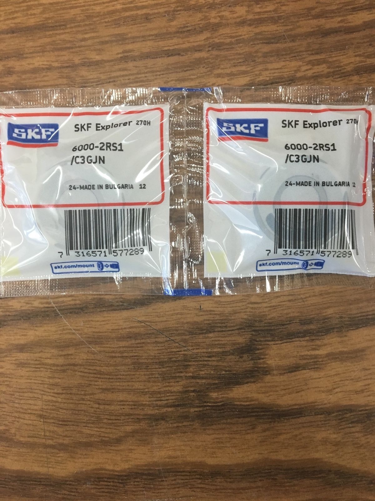 6000-2RS C3 SKF Bearing 10x26x8 (mm)