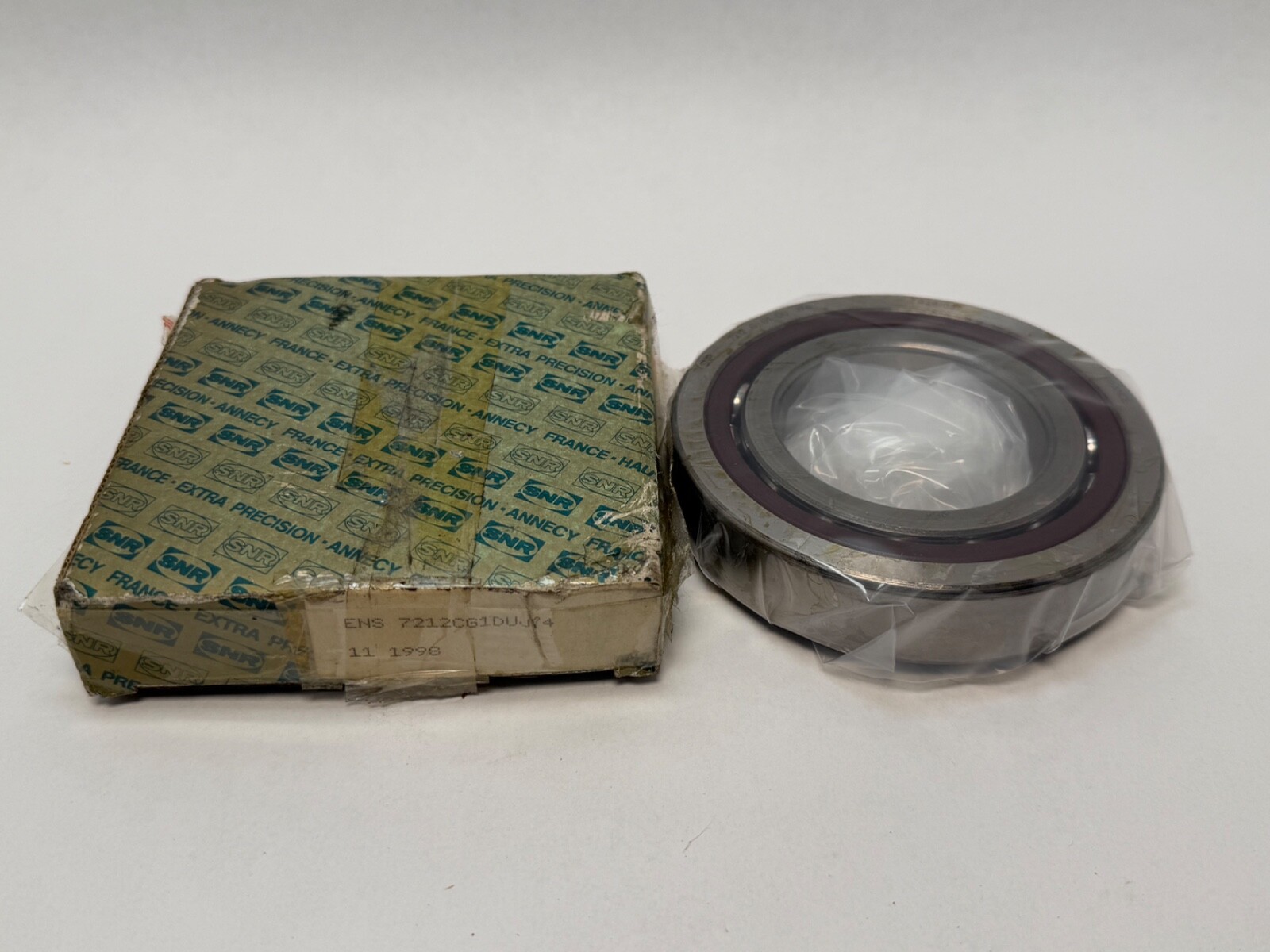 SNR 7212CG1DUJ74 Bearing 7212-C-T-DUM-P4 7212-C-G1-DU-J74 France 60x110x22 mm