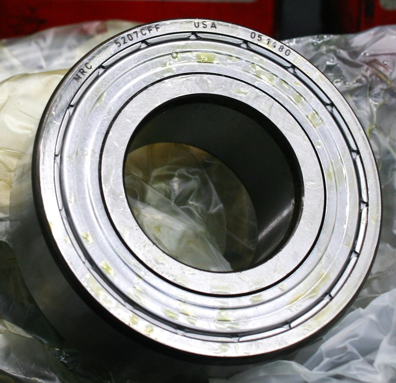 One (1) MRC 5207 CFF C3 Angular Contact Bearing 35 MM ID USA NEW