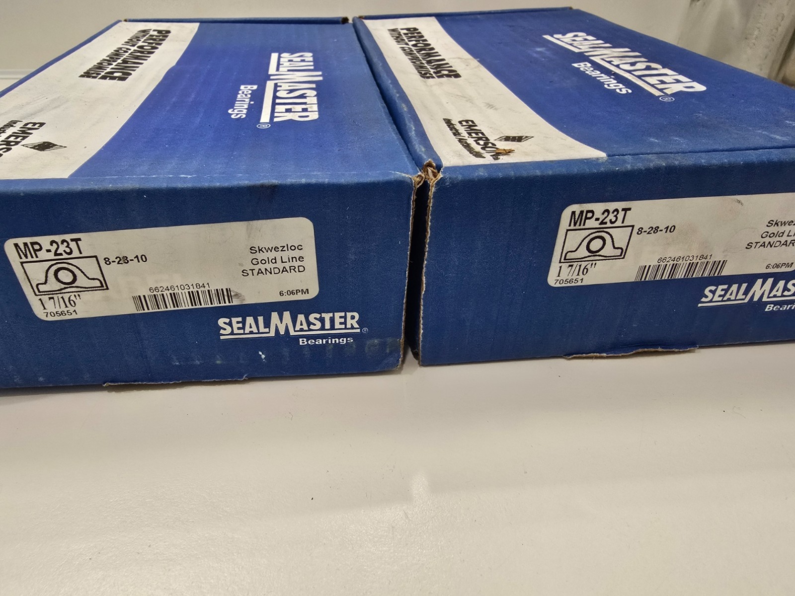 SEAL MASTER BEARINGS MP-23T 2-BOLT PILLOW BLOCK BALL BEARING