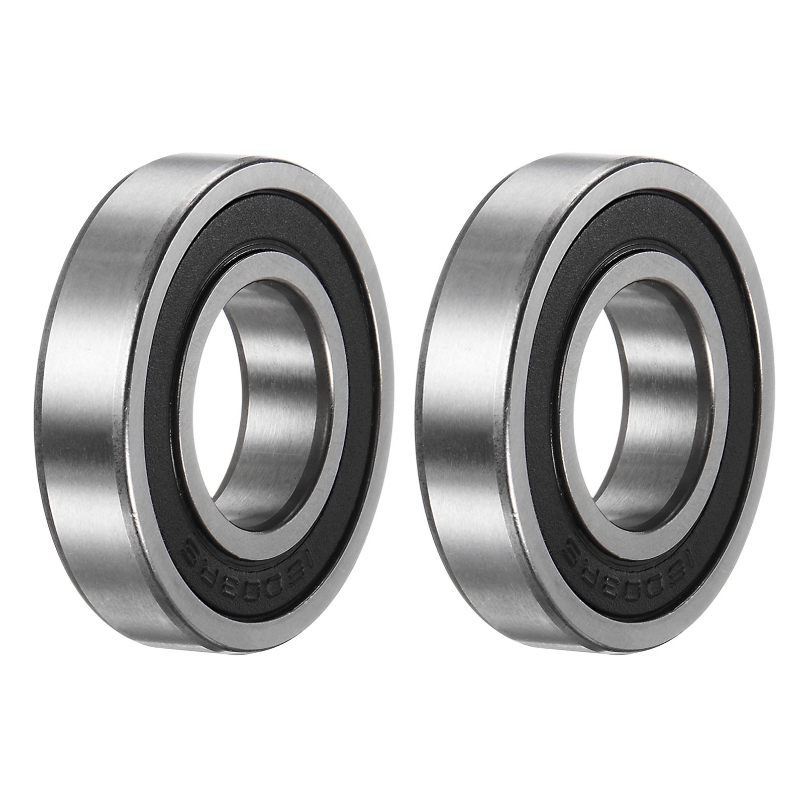 16003-2RS Deep Groove Ball Bearing, 2pcs 17 x 35 x 8mm Z0 Double Rubber Bearing