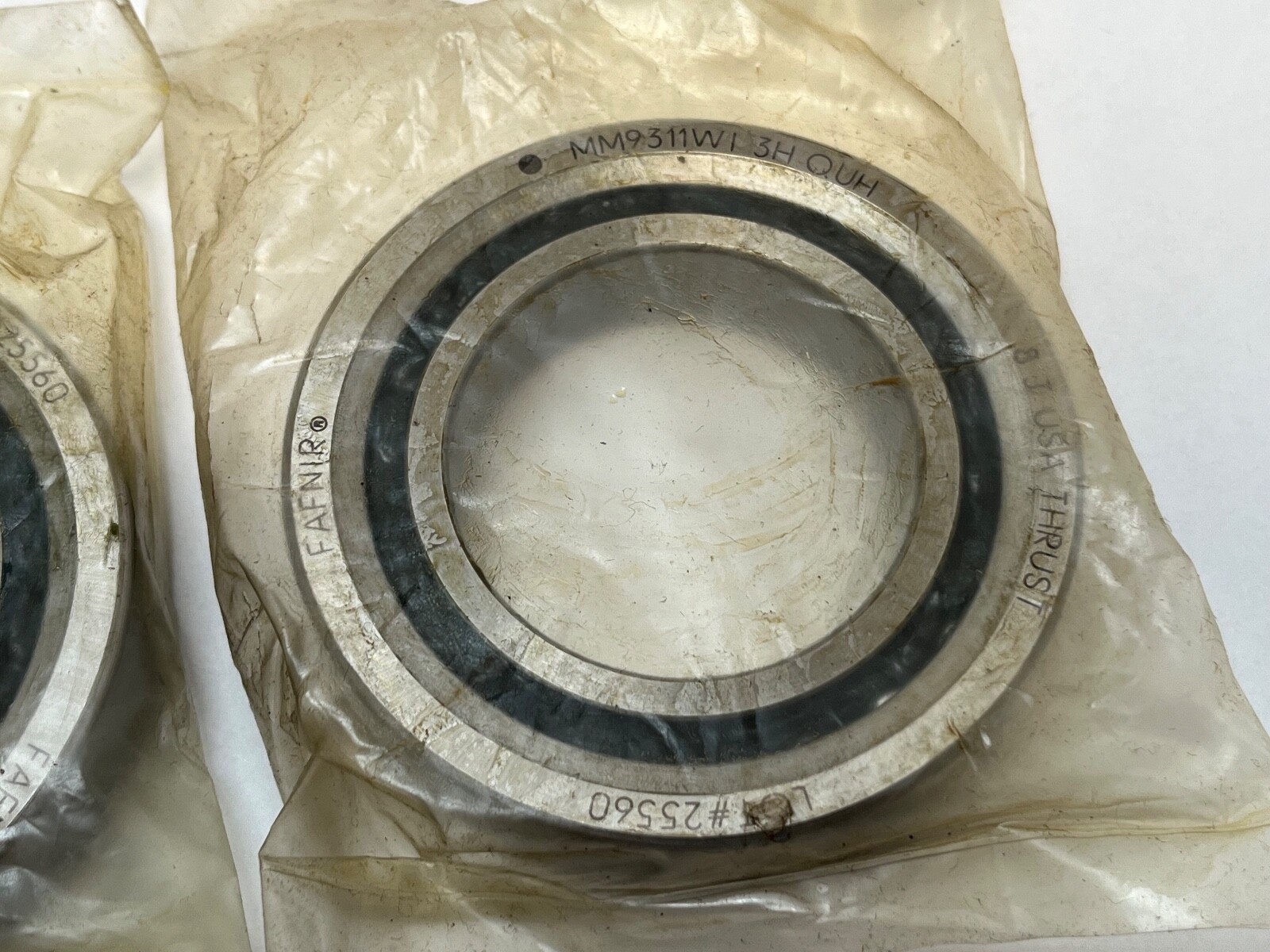 Fafnir MM9311WI-3-DUH Bearing 1-3/4x3x5/8″ MM-9311-WI-3-DUH USA 2 Pcs