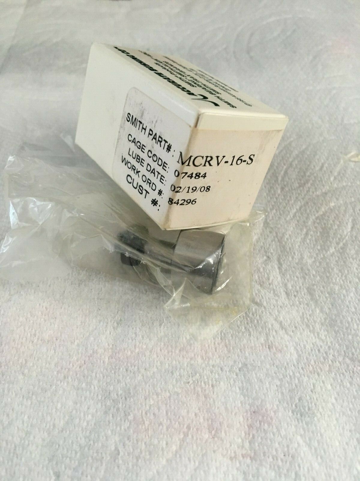 NEW ACCURATE BUSHING CO SMITH BEARING MCRV-16-S (sealed)