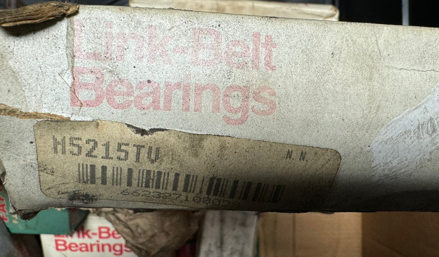 Link-Belt M5215TV Cylindrical Roller Bearing New Old Stock NOS Rexnord