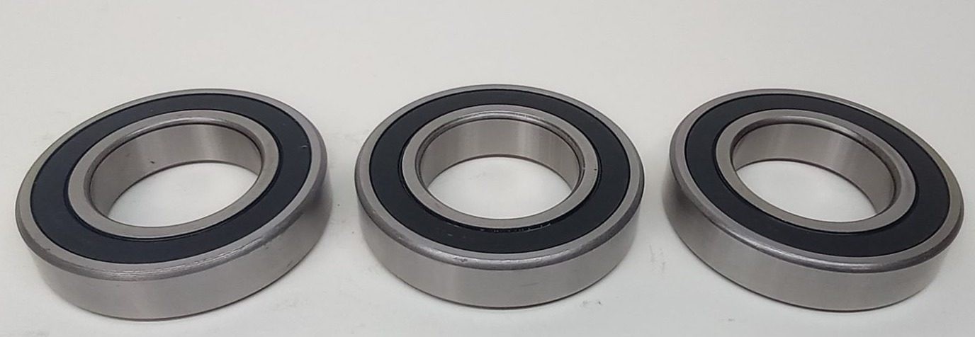 The General 6211-2RS Ball Bearing Deep Groove 55X100X21mm (Pack of 3)