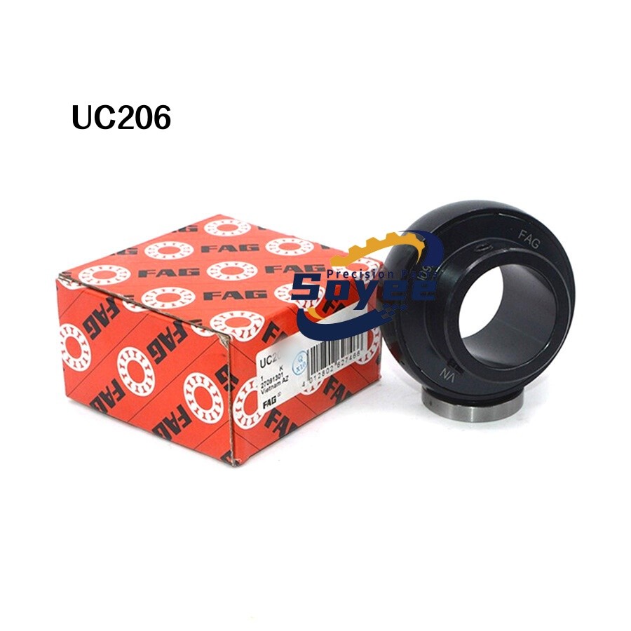 UC206 1PC New FAG UC206 Plummer Block Bearings 30x62x38.1mm Quality Assurance