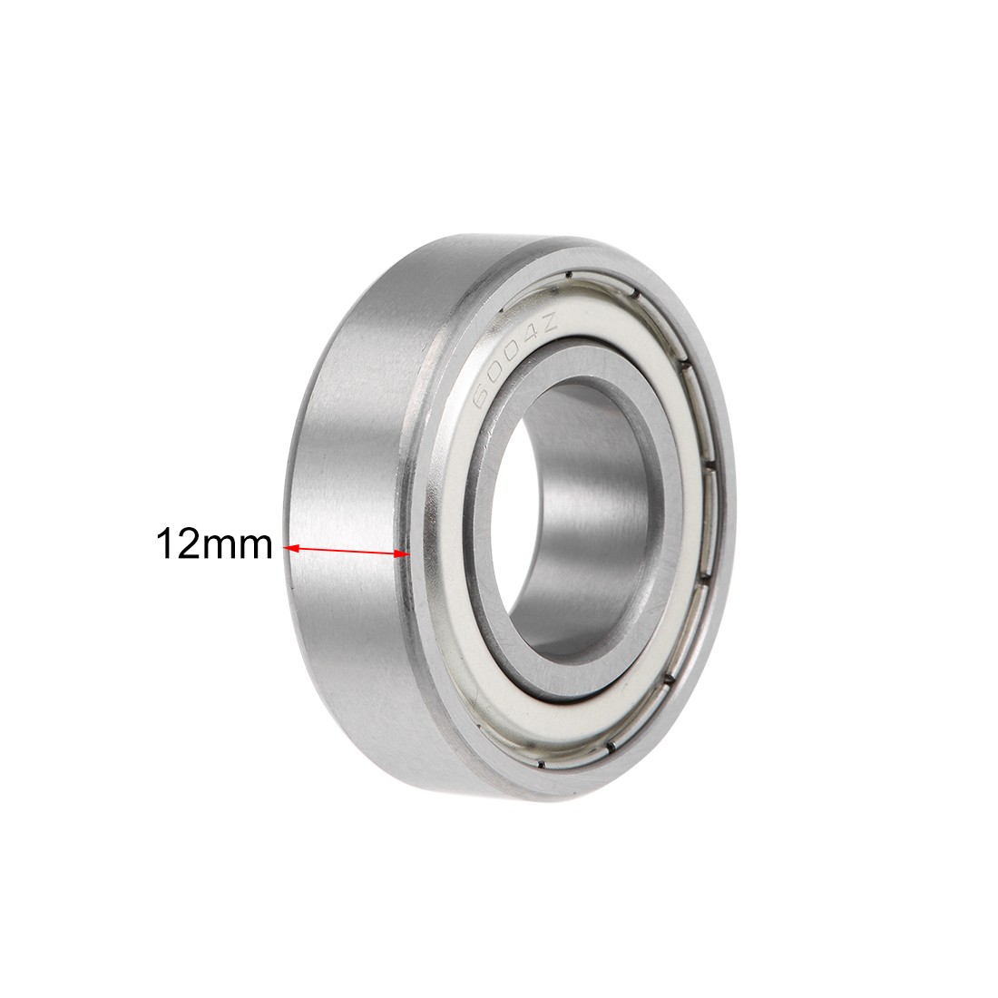 6004ZZ Deep Groove Ball Bearings Z2 20x42x12mm Double Shielded Carbon Steel 4pcs