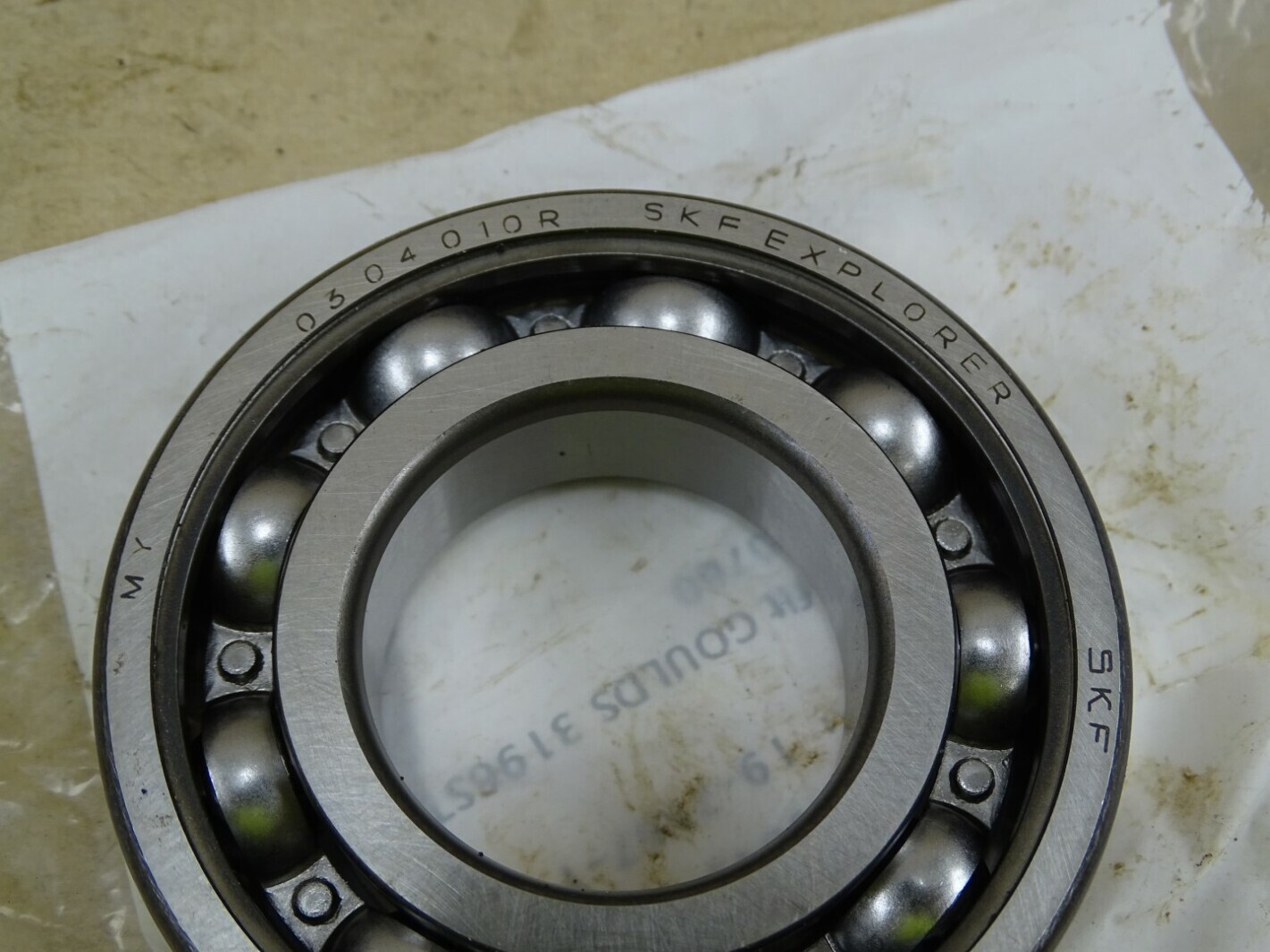 SKF Explorer Double Row Bearing 1.378″ Bore, 2.835″ OD, .669″ Wide, 6207/C3