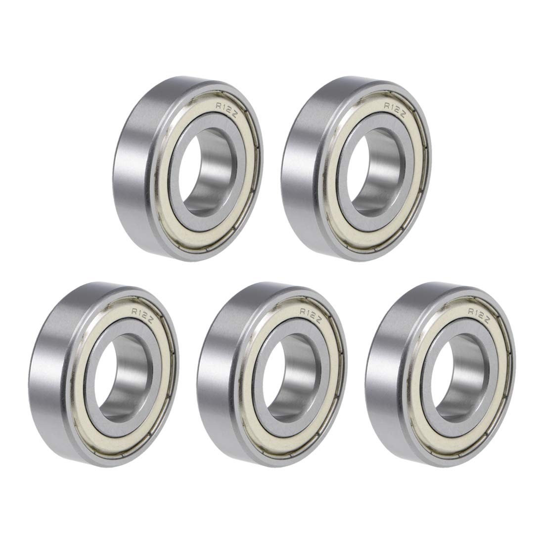 R12ZZ Deep Groove Ball Bearing 3/4×1-5/8×7/16-in Lever Bearings, 5-15pcs