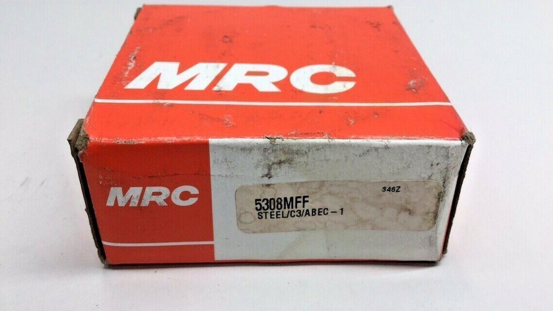 MRC 5308MFF Double Row Ball Bearing Double Shielded Steel/C3/ABEC-1