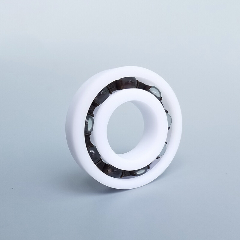 ID 3mm-60mm POM Plastic Deep Groove Ball Bearing Corrosion resistance Waterproof
