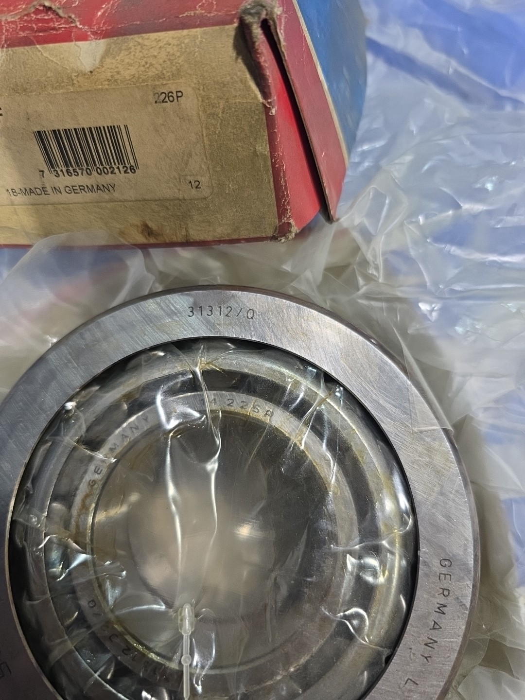 31312J2QDF SKF New Taper