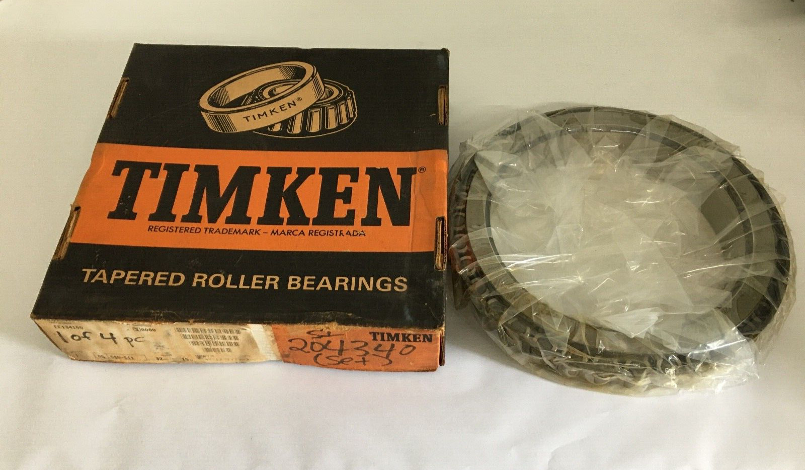 TIMKEN EE134100-3 Taper Roller Bearing Cone 10″ ID EE 134100 3 USA