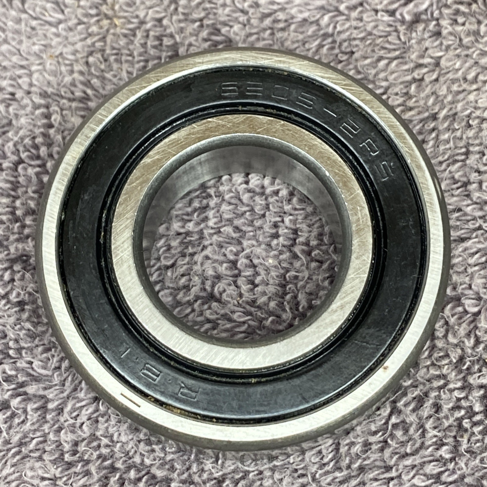 RBI 6205-2RSJEM Deep Groove Ball Bearing 25X52X15 MM New Old Stock Open Box