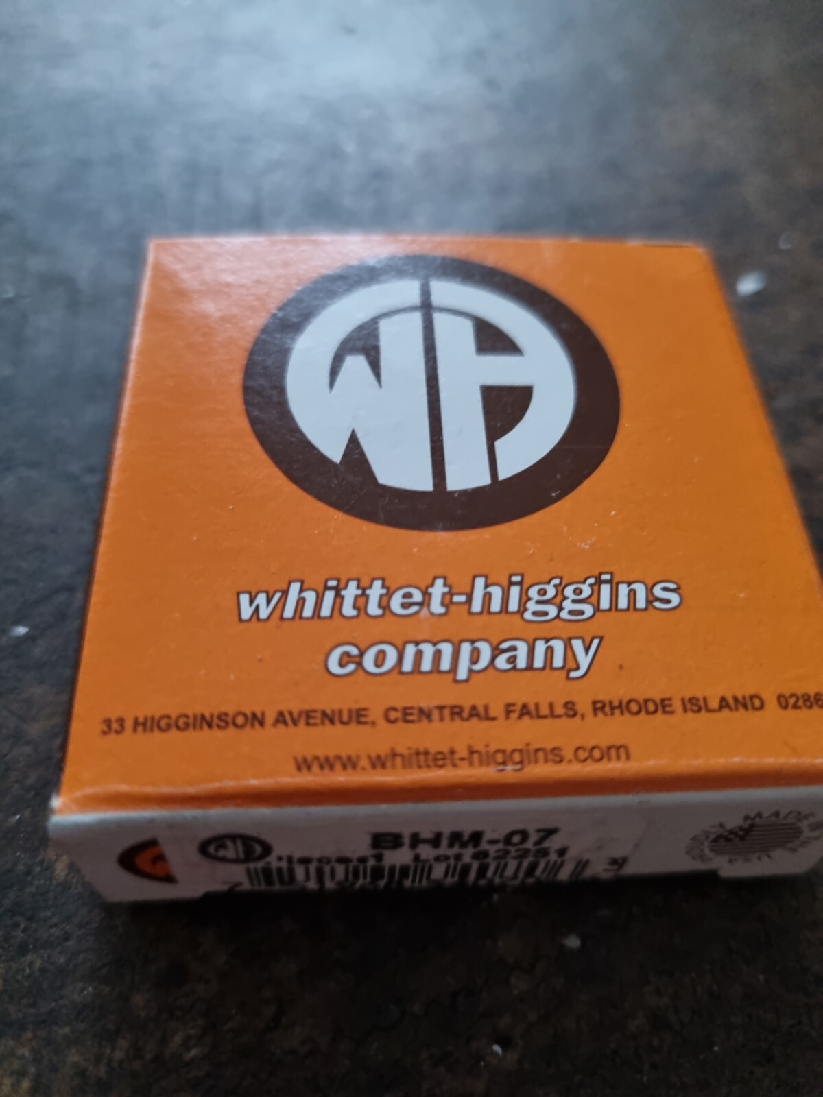 Whittet-Higgins BHM-07 Bearhug Locknut New Unused 751968340706