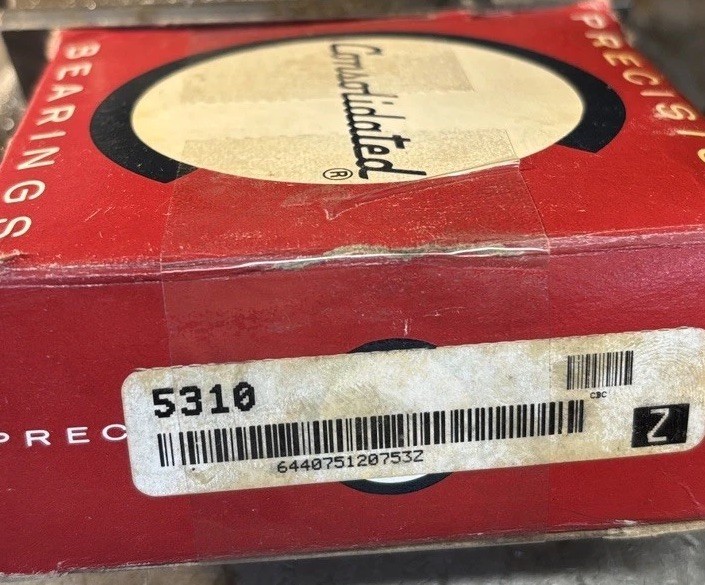 Consolidated Bearings 5310 ANGULAR CONTACT BALL BEARING DOUBLE ROW