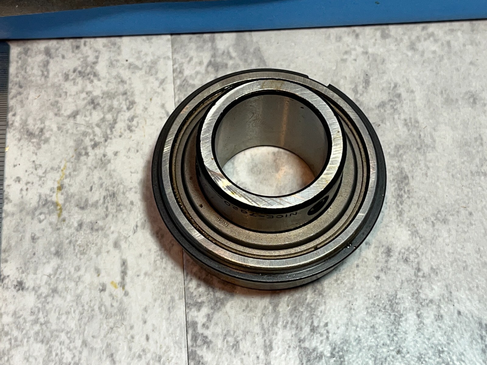 NICE 7620- RADIAL BALL BEARING, WITH SNAP RING- 1.2500″ BORE