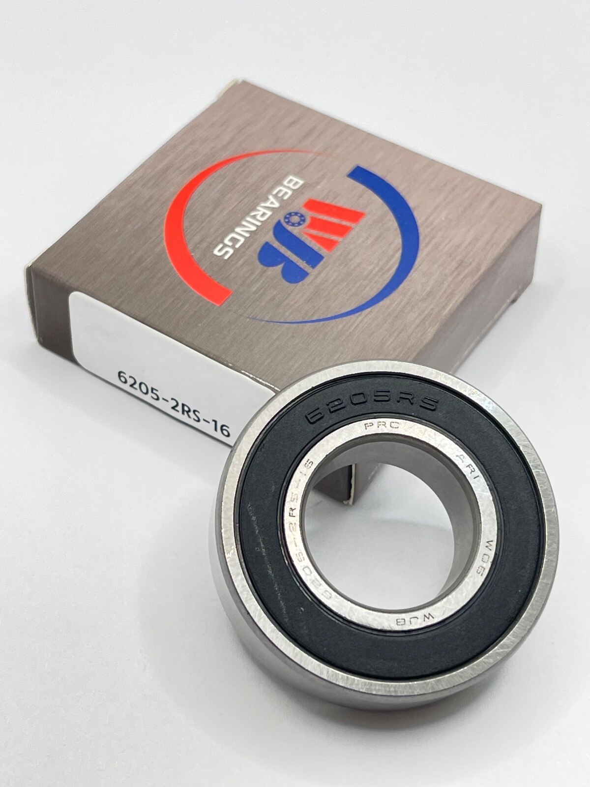 WJB 6205-2RS-16 Ball Bearing Rubber Sealed 1″ x 52mm x 15mm By Premium Brg