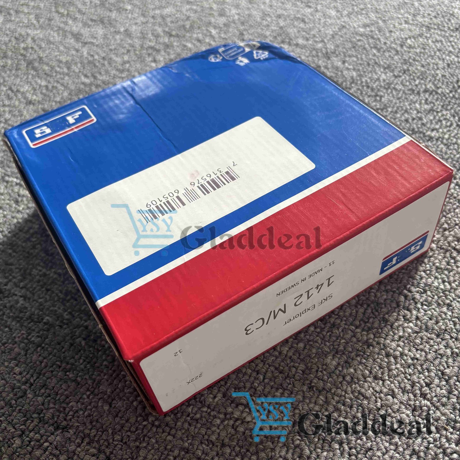 Double Row Self Aligning Ball Bearing For SKF 1412 M/C3 60x150x42