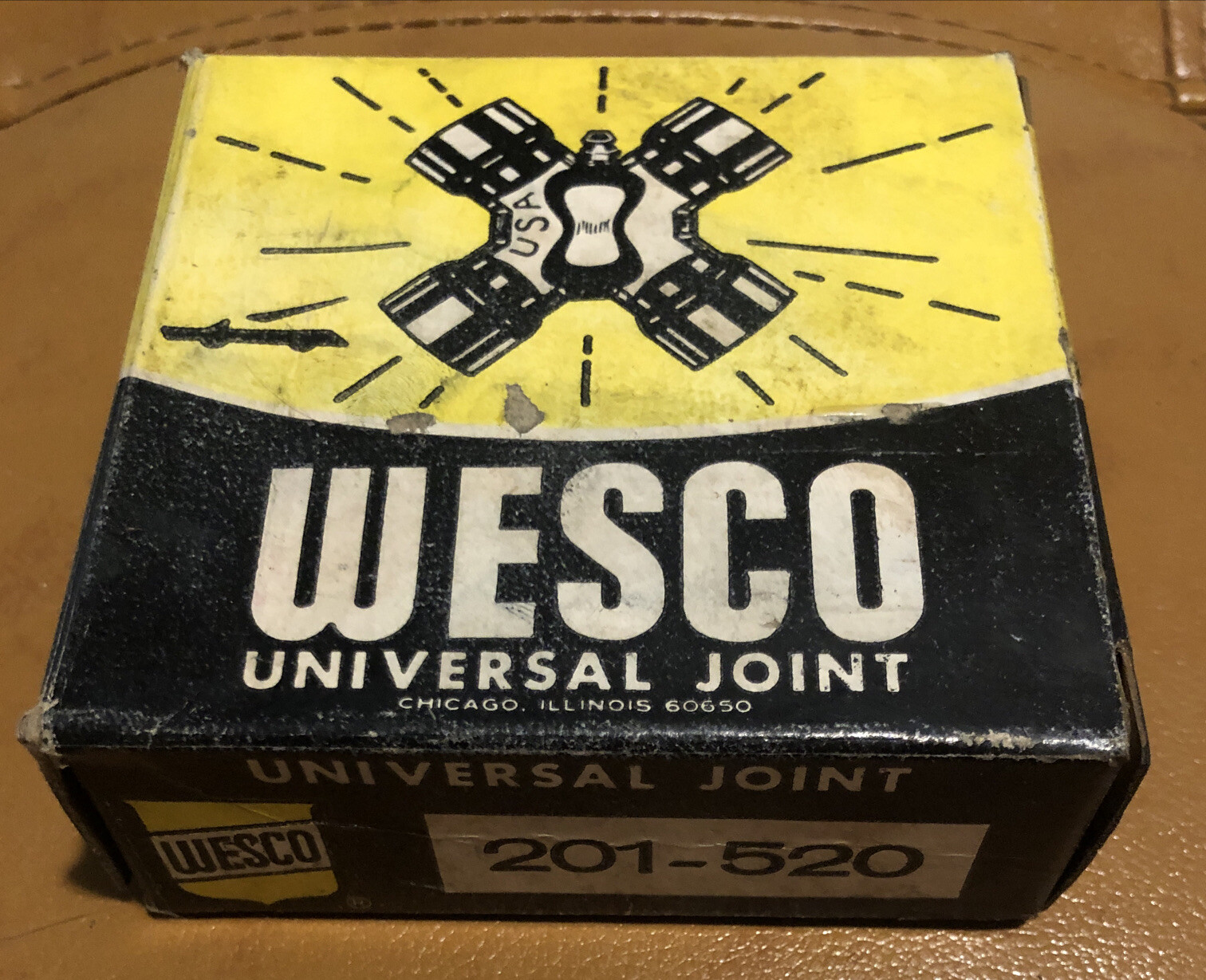 Vtg Wesco Universal Joint 201-520 Quality Engineered Products New Old Stuck