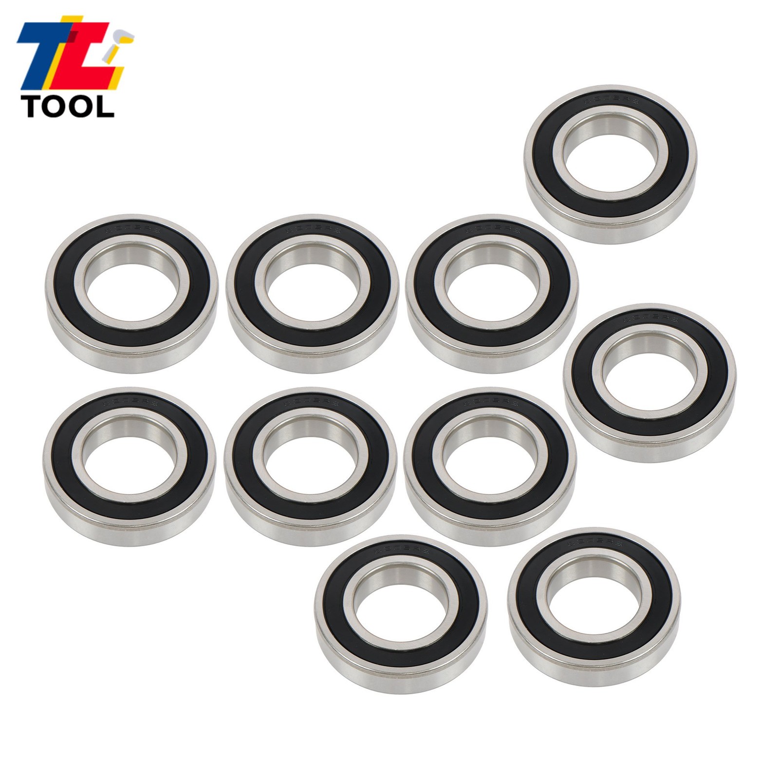 10 Pack 6209-2RS 45x85x19mm Bearings Double Rubber Sealed