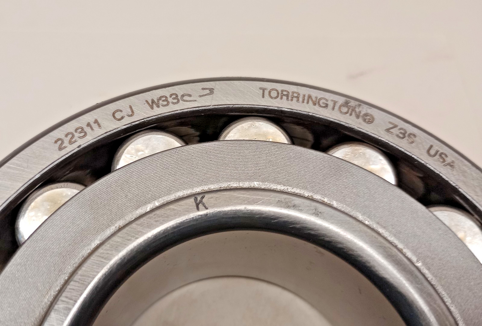 Torrington 22311-CJK-W33-C3 Spherical Roller Bearing taper bore 55/58x120x43mm