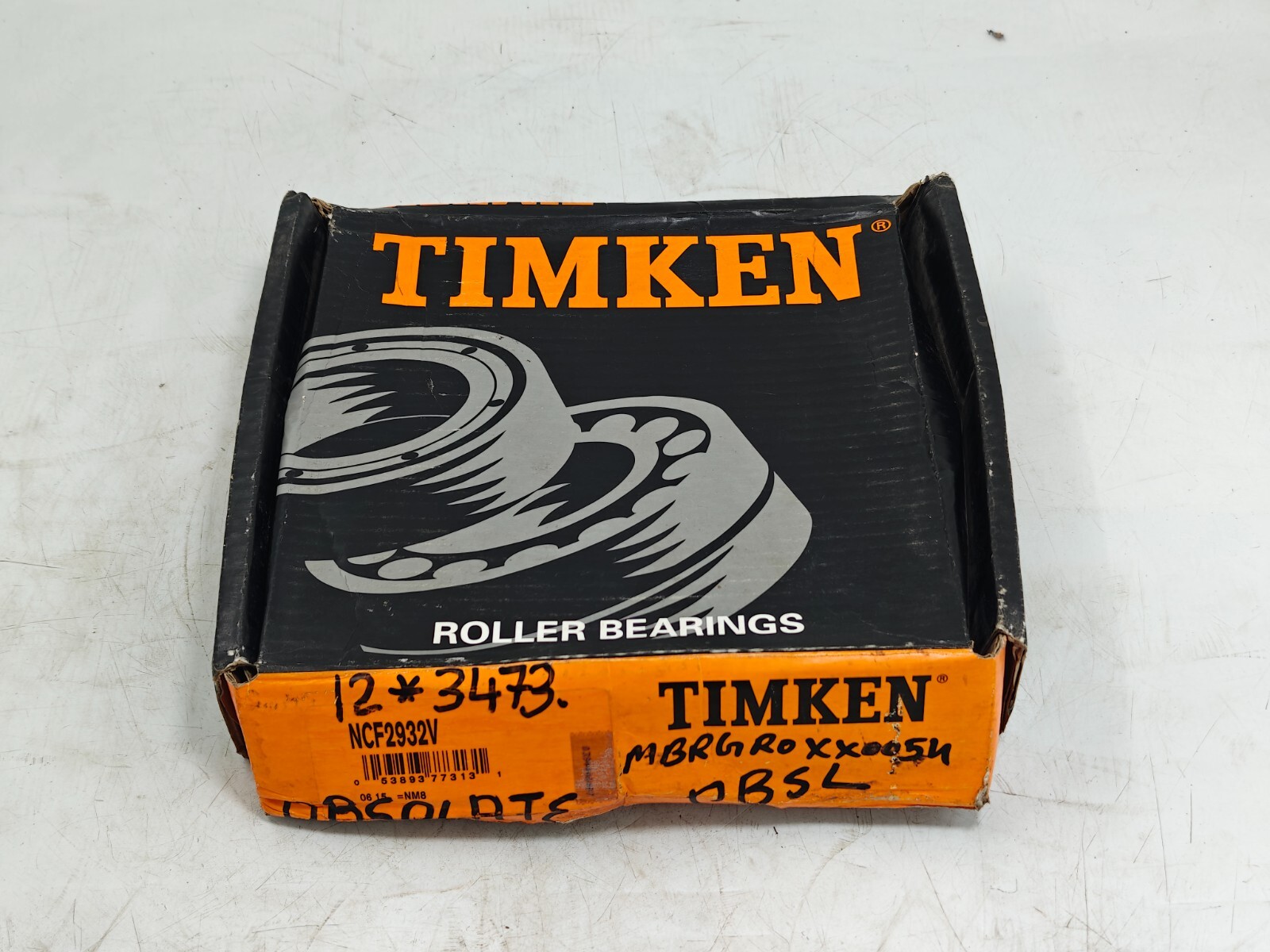NCF2932V Timken Cylindrical Roller Radial Bearing – Full Complement 160x220x36mm
